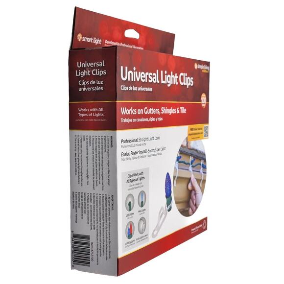 Universal Light Clips C7, C9, LED, Icicle, and Mini 100 Clips Brand New In Box - Picture 3 of 7